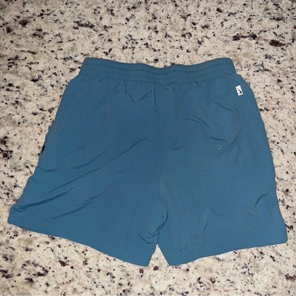 Nike Swim Shorts Teal Blue Green Size Small Lined Men’s 4” Inseam NESSB636-344 - Picture 7 of 9